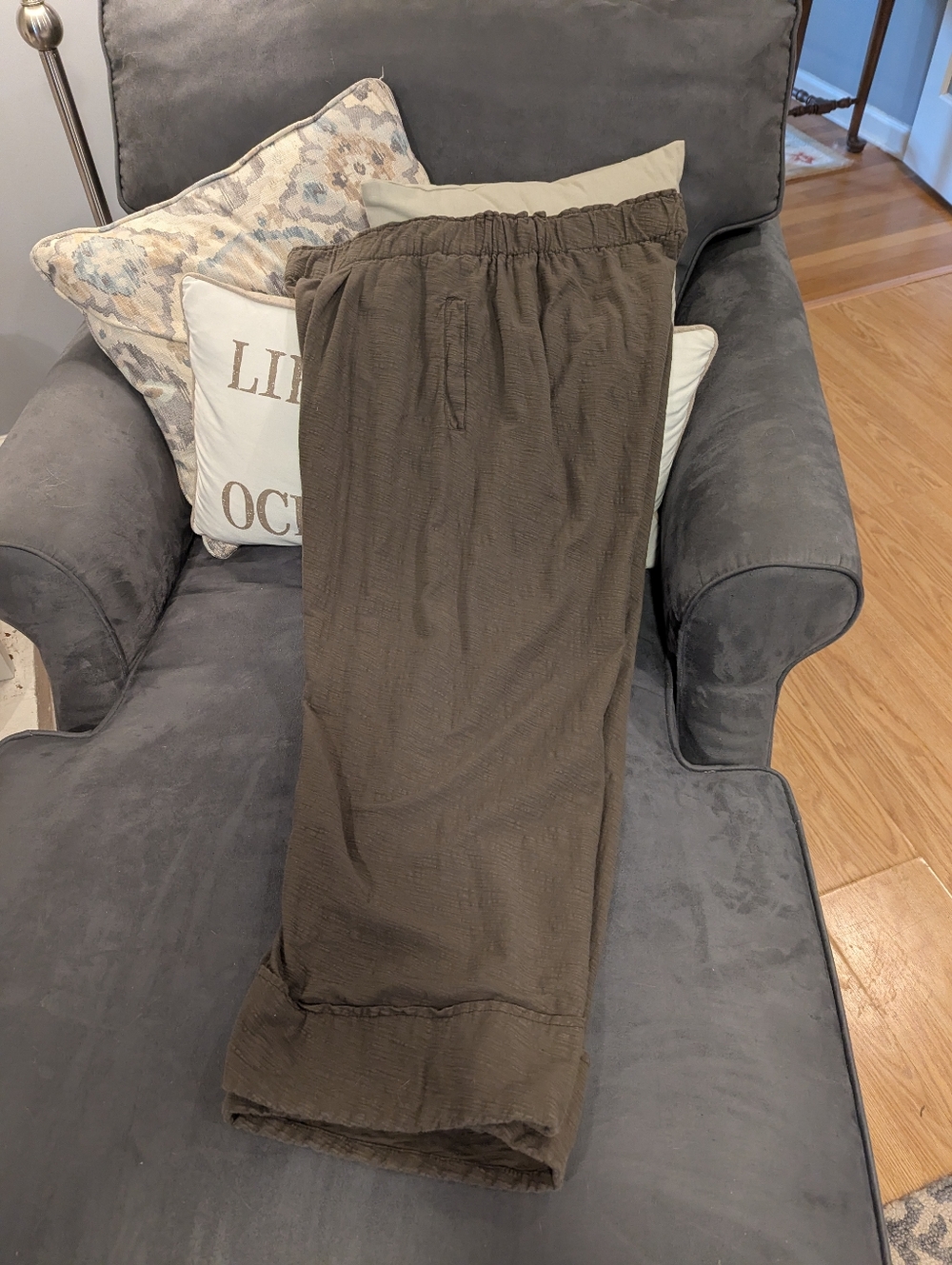 Iridium Crop Pants, 1X